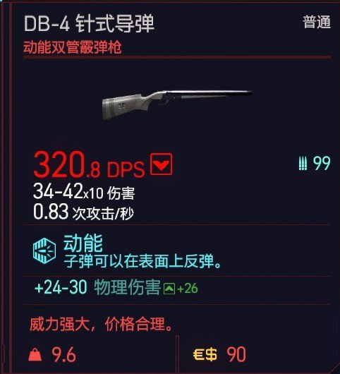Cyberpunk2077 – DB-4針式導彈特殊塗裝