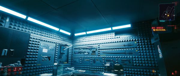 Cyberpunk2077–儲藏室展示武器入手方式及面板展示