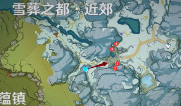 原神-龍脊雪山解謎難點分享