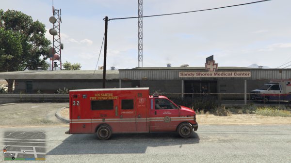 GTA5-醫院及救護車位置分享