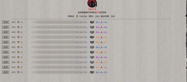 鬼谷八荒-幸運值作用數據分析