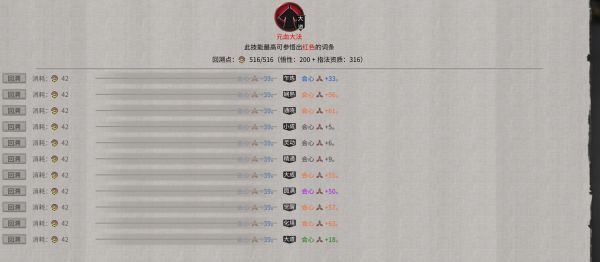 鬼谷八荒-幸運值作用數據分析