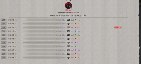 鬼谷八荒-幸運值作用數據分析