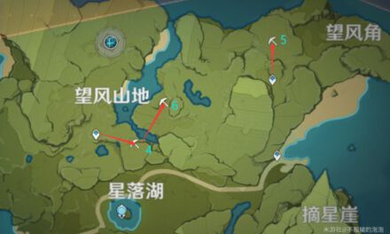 原神-白鐵礦採集地點及路線