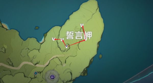 原神-鍾離突破材料採集路線規劃