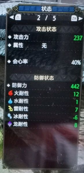 魔物獵人崛起-新手盾斧攻6防6配裝