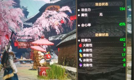 魔物獵人崛起-迅龍太刀站樁型配裝