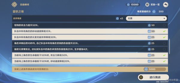 原神-導能圓盤5000分陣容搭配及碎片選擇