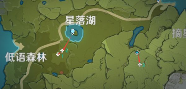 原神-蒲公英高效採集路線