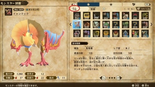 魔物獵人物語2破滅之翼-如何解鎖上位怪物